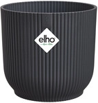 Elho Blumentopf Vibes Fold Kunststoff anthrazit &Oslash; 16 x 15 cm