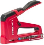 Arrow Handtacker T50 RED2 Profi f&uuml;r Flachdrahtklammern & N&auml;gel