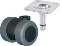 Containerrolle &Oslash; 35 mm f&uuml;r empfindliche B&ouml;den Tragkr. 70 kg