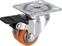 Schwerlast-Lenkrolle Mini 35 x 25 mm Tragkr. 100 kg