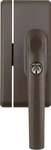 Abus Scharniersicherung F0400N abschlie&szlig;bar braun