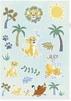 Komar Dekosticker Lion King Palmtrees 50 x 70 cm