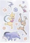 Komar Dekosticker Winnie Pooh Flowers 50 x 70 cm