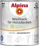 Alpina Wei&szlig;lack f&uuml;r Holzdecken 2 L seidenmatt