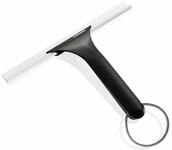Leifheit Duschkabinenabzieher Cabino 24 cm schwarz