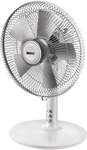 Unold Tischventilator Silverline &Oslash; 25 cm 2 Stufen wei&szlig;