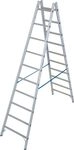 Krause Aluminium-Doppelleiter STABILO 4,10 m