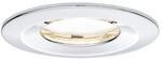 Paulmann LED-Einbauleuchte Nova Plus &Oslash; 7,8 cm warmwei&szlig; chrom dimmbar