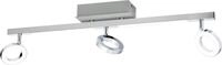 Eglo 3er LED Spot Cardillio 1 alu-chrom 69 x 8,5 cm warmwei&szlig;