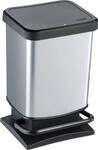 Rotho Treteimer Paso 20 L silber