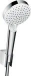 Hansgrohe Brauseset Crometta Vario EcoSmart chrom-wei&szlig;