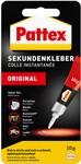 Pattex Sekundenkleber Fl&uuml;ssig 10 g Tube, trocknet transparent