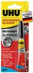UHU Sekundenkleber blitzschnell Supergel 10 g
