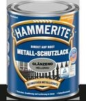 Hammerite Metall-Schutzlack Hammerschlag 250 ml hellgrau gl&auml;nzend