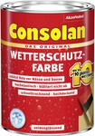 Consolan Wetterschutz-Farbe 2,5 L schwarz