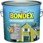 Bondex Dauerschutz-Holzfarbe 2,5 L anthrazit
