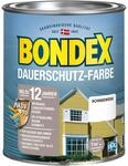 Bondex Dauerschutz-Holzfarbe 750 ml schneewei&szlig;