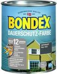 Bondex Dauerschutz-Holzfarbe 750 ml schiefer