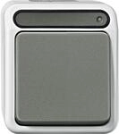 Merten Kontroll- Wechselschalter Aquastar, Aufputz, MEG3106-8029