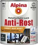Alpina Metallschutz-Lack Anti-Rost 750 ml anthrazit matt