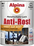 Alpina Metallschutz-Lack Anti-Rost 2,5 L wei&szlig; matt