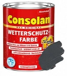 Consolan Wetterschutz-Farbe 2,5 L schiefer