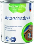 Biopin Wetterschutzlasur 750 ml kastanie