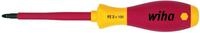Wiha Schraubendreher Electric Pozidriv VDE 1 x 80 mm Chrom-Vanadium-Stahl