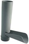 Marley Wasserablaufklappe NW 53 mm, , grau