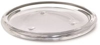 Bolsius Kerzenteller f&uuml;r Teelichter und Kerzen, &Oslash; 11 cm