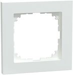 Merten Abdeckrahmen 1fach Serie M-Pure, aktivwei&szlig;, MEG4010-3625