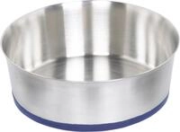 Nobby Hundenapf Edelstahl Heavy rutschfest &Oslash; 21 cm - 1,9 L silber