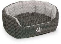 Nobby Komfortbett Seoli oval dunkelgrau/hellgrau