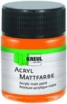 Kreul Acryl Mattfarbe orange 50 ml