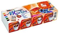 Kreul Magic Marble Marmorierfarben Grundfarben Set 6 x 20 ml