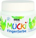 Kreul Mucki Fingerfarbe wei&szlig; 150 ml