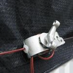 Gre Winterabdeckplane schwarz, &Oslash; 440 cm