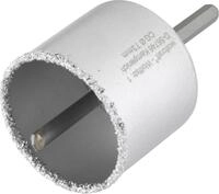 Wolfcraft Bohrkranz &Oslash; 73 mm Hartmetall inkl. Schaft und Bohrer