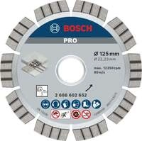 Bosch PRO Concrete Diamanttrennscheibe, 125 x 22,23&nbsp;mm