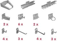 G&uuml;de Werkzeughaltersortiment 28-teilig