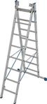 Krause Aluminium-Mehrzweckleiter STABILO mit Treppenfunktion 6,05 m