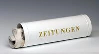 Burg W&auml;chter Zeitungsbox 800 wei&szlig; 400 x 120 mm