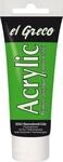 Kreul el Greco Acrylic Tube fluoreszierend gr&uuml;n 75 ml
