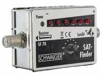 Schwaiger SAT-Finder SF70 531 6 LED Anzeige + Ton