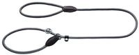 Hunter Hundeleine Freestyle mit Halsung 1,7 m x 0,8 cm grau