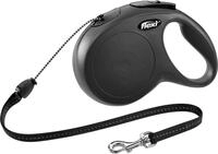 Flexi Hundeleine New Classic M schwarz, Seil