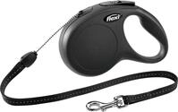 Flexi Hundeleine New Classic S schwarz, Seil