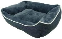 Nobby Hundebett & Katzenbett Classic Arno eckig 52 x 41 x 16 cm grau