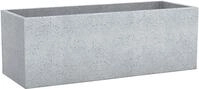 Scheurich Pflanzgef&auml;&szlig; C-Cube Long Serie 240 granit grau 80 cm