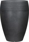 Scheurich Pflanztopf Lineo High Serie 283 schwarz granit &Oslash; 35,7 cm